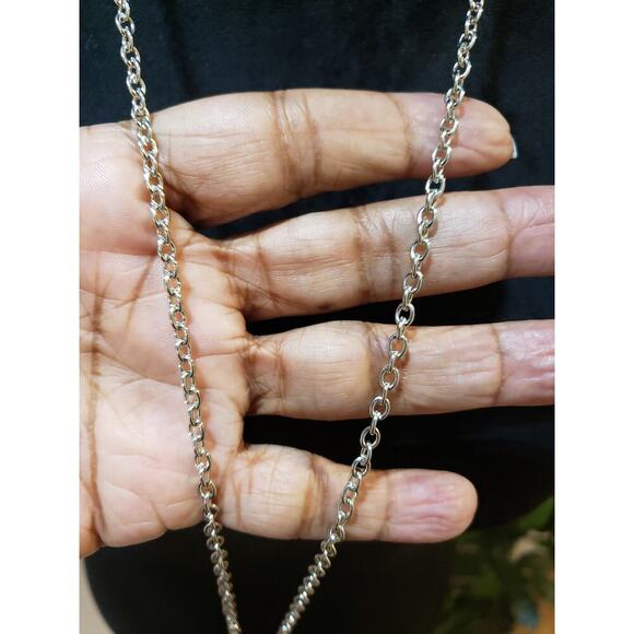 Womens Gold Tone Teardrop Turquoise Filigree Pendant Necklace with Cuff Bracelet - Picture 5 of 9